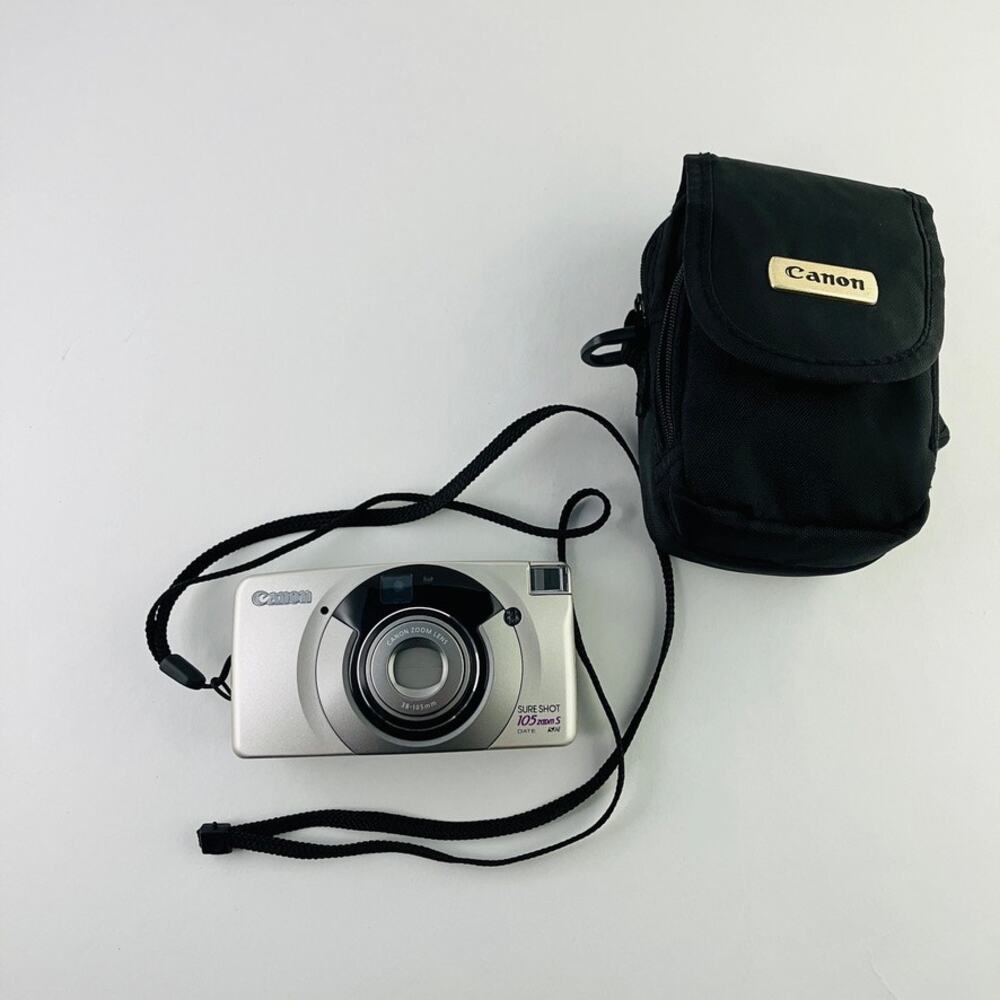 Canon Sure Shot 105 Zoom S Film Camera UNTESTED - Picture 1 of 6